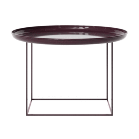 NORR 11 - Duke Medium bijzettafel Ø 70cm gelakt