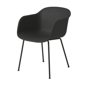 Muuto - Fiber Armchair Tube Base Recycled