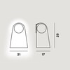 Foscarini - Satellight LED Wandleuchte 