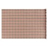 GAN - Garden Layers Tartan - Tapijt 200x300cm - terracotta/handweefgetouw