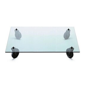 Fontana Arte - Tavolo Con Ruote salontafel 120x120cm