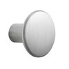 Muuto - The Dots Coat Hooks Metal S - aluminium/Ø 2.7cm