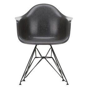 Vitra - Eames Fiberglass Armchair DAR onderstel zwart