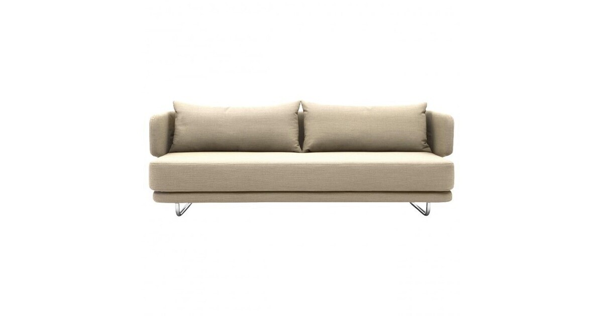 Softline Jasper Sofa Bed Ambientedirect, Off White Leather Sleeper Sofa