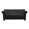 Kartell - Bubble Club Sofa Two Seater - black / 195x77cm/matt/LxWxH 189x75x76cm