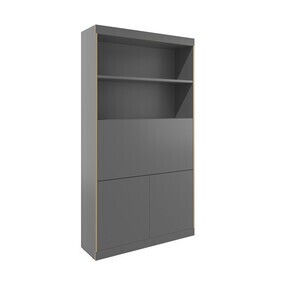 Müller Small Living - Flai Home-Office Sekretär Melamin 118x36x216,8cm