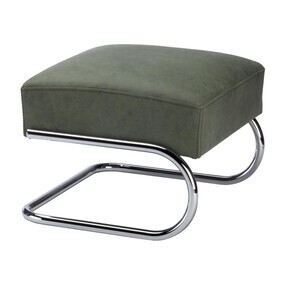 Thonet - S 411 H Hocker Leder