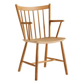 HAY - Chaise avec accoudoirs chêne J42