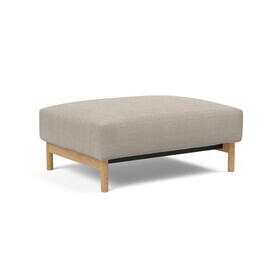 Innovation Living - Ottoman Malloy Wood
