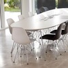 Andersen Furniture - DK10 - Table extensible piètement chromé