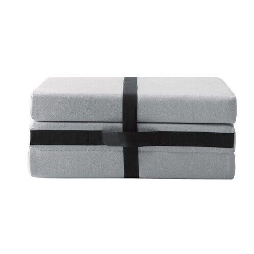 Softline - Handy Faltmatratze - hellgrau/Stoff Vision 445/Liegefläche 189x66cm