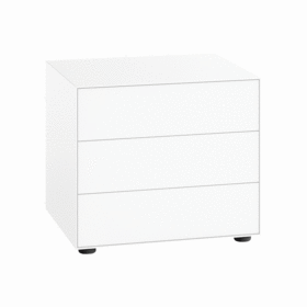 Piure - Nex Pur Box nachtkastje met 3 laden 60x50x48cm