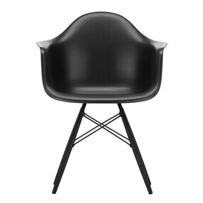 Vitra - Chaise avec accoudoirs Eames DAW RE érable noir