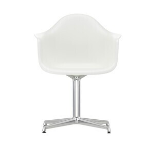 Vitra - Eames Plastic Armchair DAL onderstel gepolijst