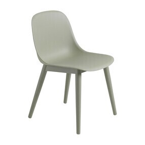 Muuto - Fiber Chair Gestell Eiche Recycelt