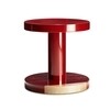 Moooi - Common Comrades Seamstress - Bijzettafel - rood/H 40cm/Ø 40cm