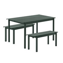 Muuto - Linear Steel Gartenset L 140cm