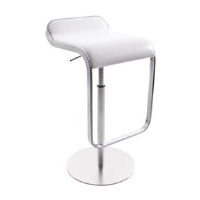 Lapalma - LEM S79 Barhocker Sitzfläche Leder 63-75cm