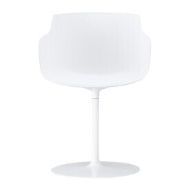 MDF Italia - Flow Slim - Fauteuil pied central pivotant
