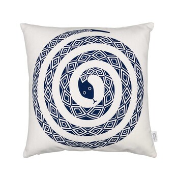 Vitra - Graphic Print Pillow Snake Kissen