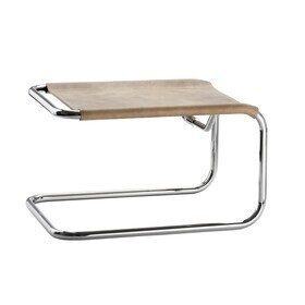 Thonet - S 35 LH Pure Materials voetbank buffelleer