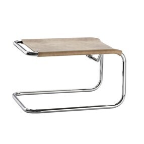 Thonet - Repose-pied S 35 LH Pure Materials cuir de buffle