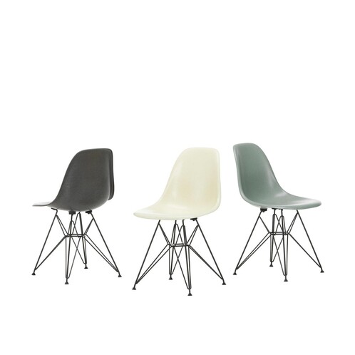 Eames fiberglass deals side chair dsr