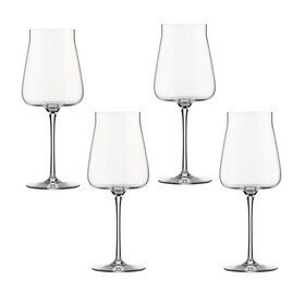 Alessi - Set de 4 verres à vin blanc Eugenia