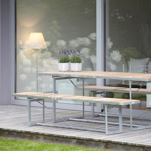 Jan Kurtz - Jever Garden Bench - robinia nature/fsc-certificated/folding/220x35cm