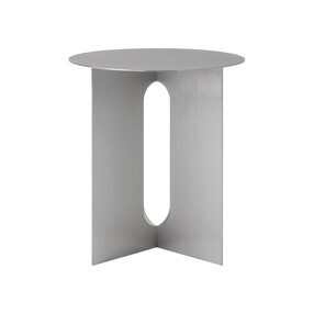 Audo - Table d'appoint Androgyne acier Ø 40cm