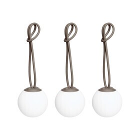 Fatboy - Set de 3 lampes à suspendre LED avec batterie Bolleke Mini