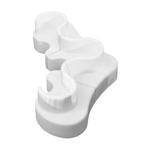 VerPan - Cloverleaf In/Outdoor Sofa 371x158x80cm - white/3 units/UV-resistant/100% recyclable