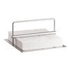 Stelton - Stelton - Table Napkin Holder  - roestvrijstaal/geolijst/19x19cm
