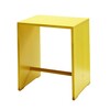 wb form - Ulmer - Tabouret - jaune citron/bois de hêtre/bouleau
