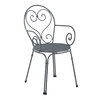 emu - Pigalle - Fauteuil de jardin - gris fer antique/peint par poudrage/PxHxP 50x85x54cm