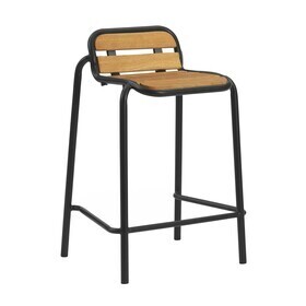 Normann Copenhagen - Vig tuin bar stoel hout 65cm