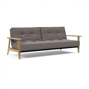 Innovation Living - Canapé-lit Splitback Frej chêne 232x99cm