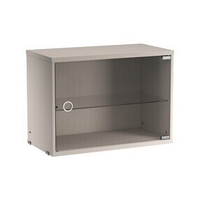 String - String System Display Cabinet with Swinging Glass Door 58x30cm
