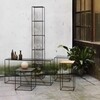 Zeus - Slim Irony Art - Table d'appoint 41x41cm