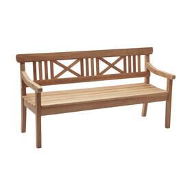 Fritz Hansen - Banc de jardin 165 Skagerak Drachmann 165cm