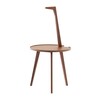 Cassina - Cicognino Side Table - walnut/h: 80(40)cm
