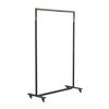 FROST - Bukto - Portemanteau avec roues 100cm - noir-or/PxHxP 102,8x150x30cm/avec 4 roues, 2 arrêts