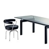 Cassina - Le Corbusier LC7 Dreh-/Armlehnstuhl