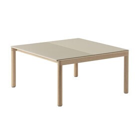 Muuto - Couple Coffee Table 80x84x40 cm Wavy