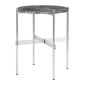Gubi - TS Beistelltisch Marmor Ø40cm