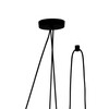 Flos - Flos Aim - Multiple plafond rozet - zwart/H:6cm x Ø12cm/tot 5 gerichte hanglampen