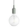 Muuto - E27 LED Pendelleuchte - hellgrün/2500K/160lm/dimmbar/Ø12.5cm/mit LED Leuchtmittel