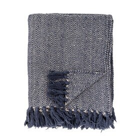 Bloomingville - Herringbone sprei 160x130cm