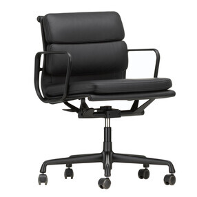 Vitra - Chaise de bureau Soft Pad EA 217 noir