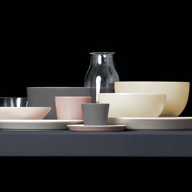 Small Bowl Tonale by David Chipperfield 20.29 oz Color: Light Grey Alessi DC03/54 LG Set of 4 
